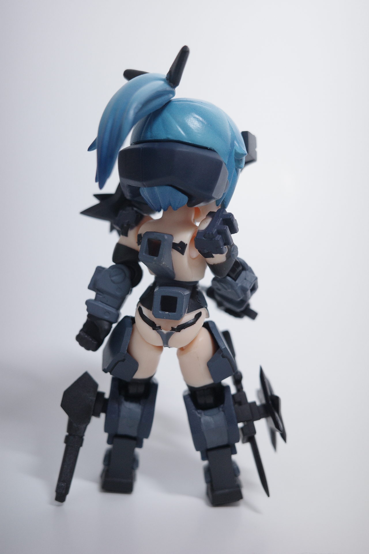 デスクトップアーミー人体後ろ姿