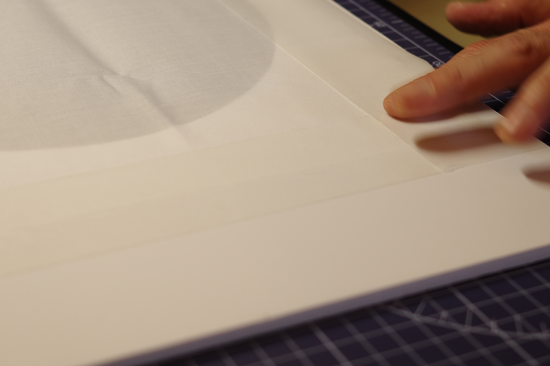 アイロンがけしなくても大丈夫。