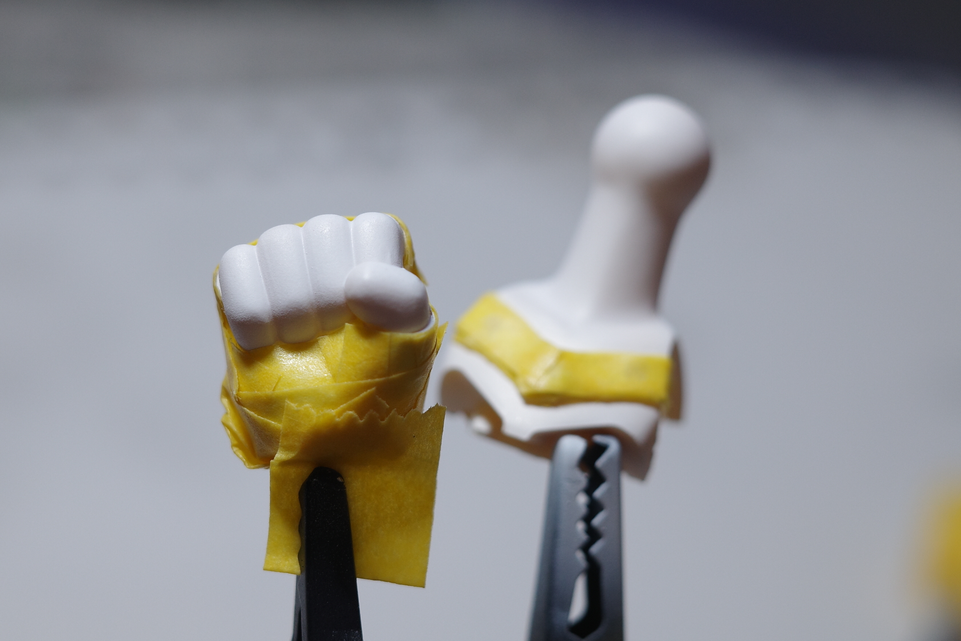 ペストXさんの首と手