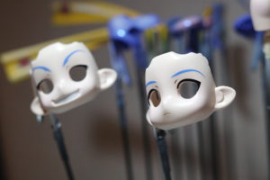 ペストXさん白夜verを塗装していくよ｜その3‐肌塗装・スミ入れ