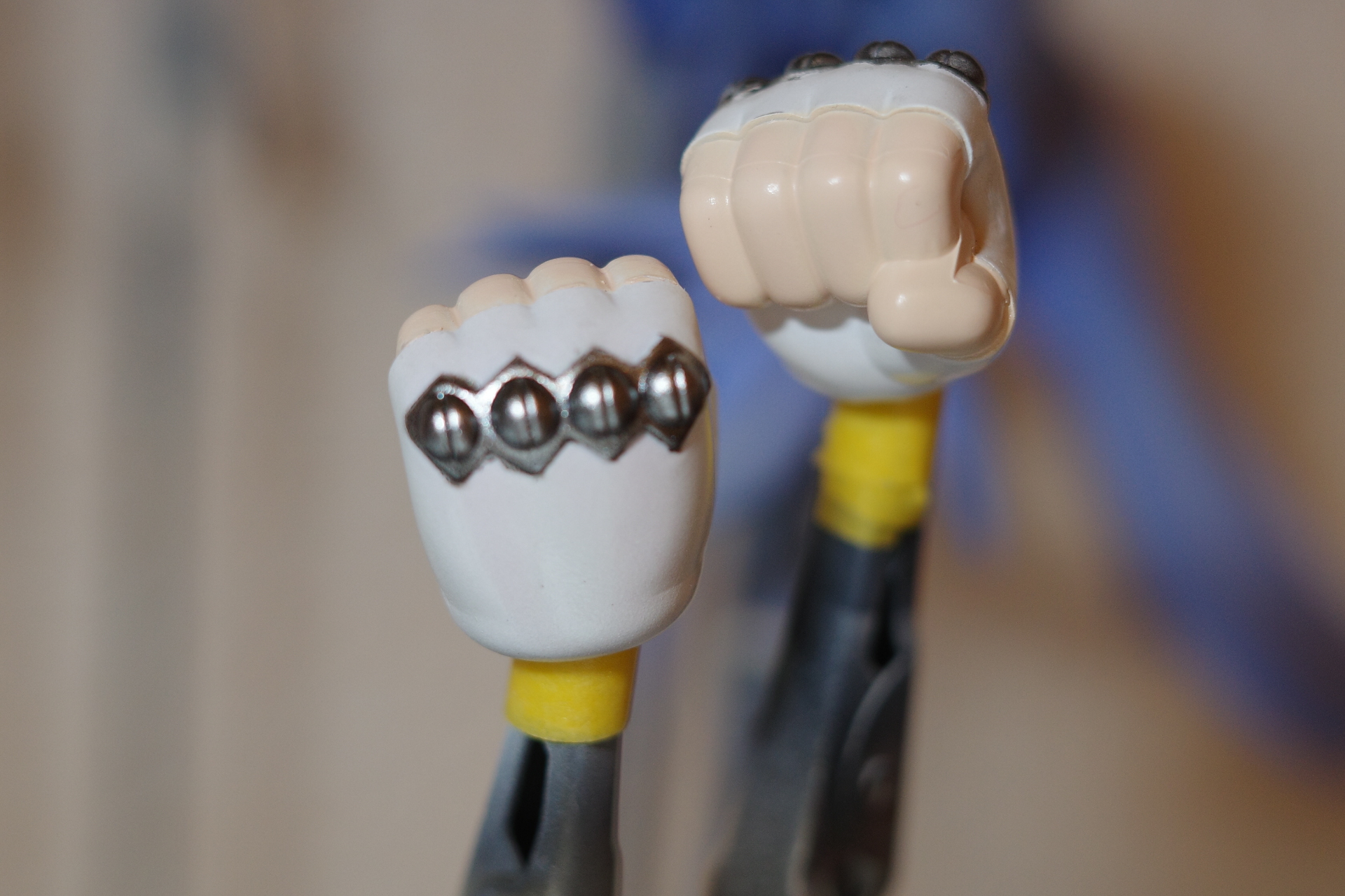 ペストXさんの握り手。